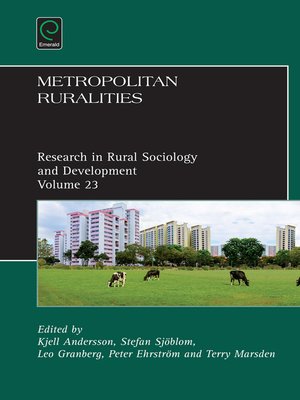cover image of Research in Rural Sociology and Development, Volume 23